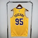 Los Angeles Lakers Kyle Anderson #95 Yellow Men’s Jersey