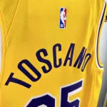 Los Angeles Lakers Kyle Anderson #95 Yellow Men’s Jersey