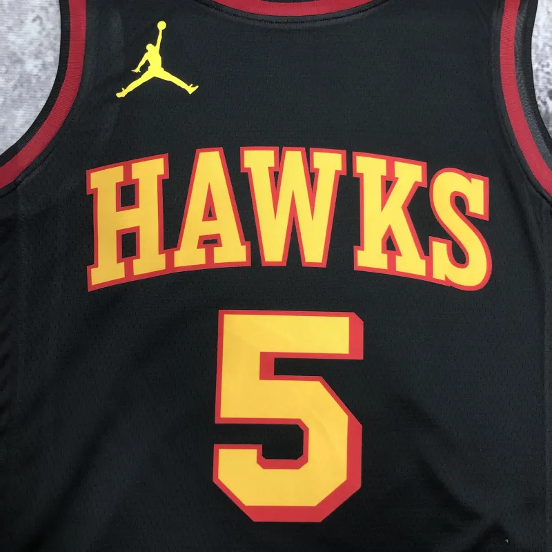 Atlanta Hawks Jordan Edition Dejounte Murray #5 Jersey | NBA Swingman Jersey