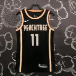 Atlanta Hawks Maglia Nera Trae Young #11 | Maglia NBA Swingman
