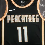 Atlanta Hawks Maglia Nera Trae Young #11 | Maglia NBA Swingman