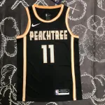Atlanta Hawks Maglia Nera Trae Young #11 | Maglia NBA Swingman