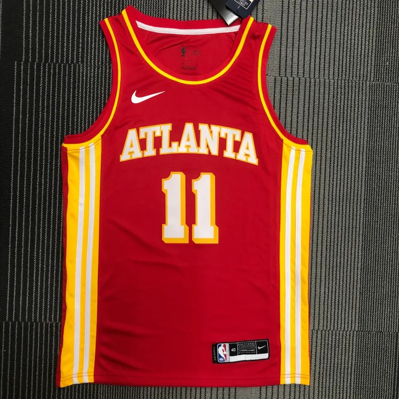 Atlanta Hawks Red Trae Young #11 Jersey | NBA Swingman Jersey