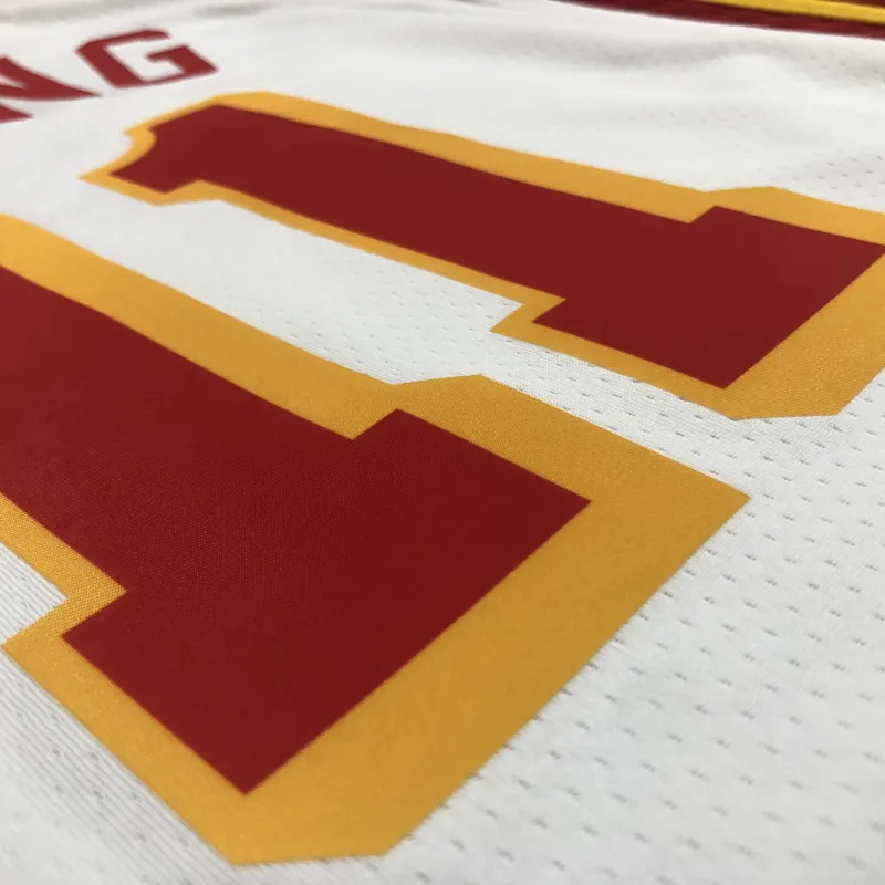 Atlanta Hawks White Trae Young #11 Jersey | NBA Swingman Jersey