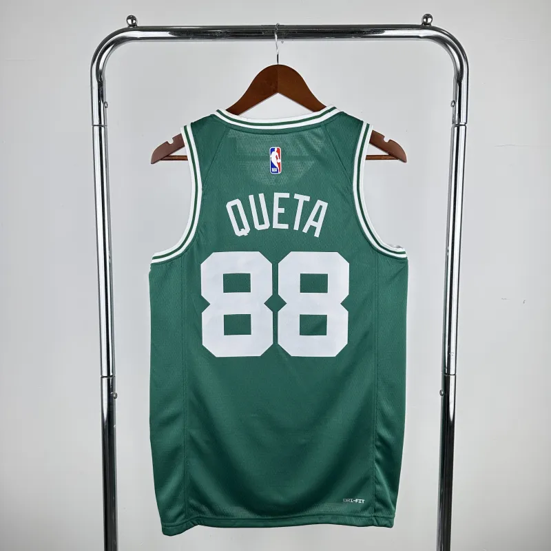 Maillot homme Boston Celtics Neemias Queta #88 vert