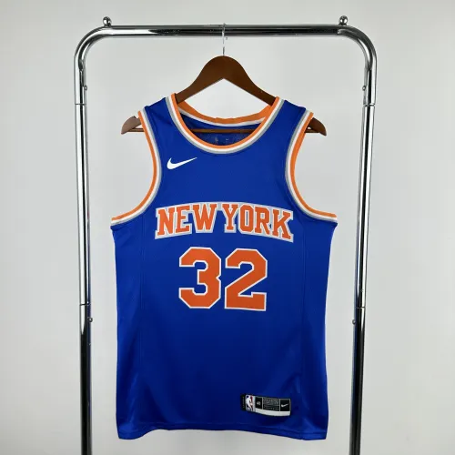 Maglia New York Knicks Blu Karl-Anthony Towns #32 | Maglia NBA Swingman