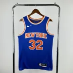 New York Knicks Blue Karl-Anthony Towns #32 Jersey | NBA Swingman Jersey