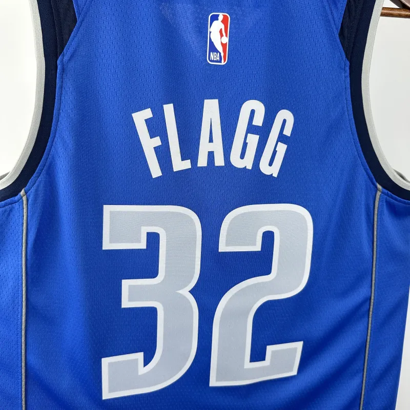 Dallas Mavericks Blue Cooper Flagg #32 Men’s Jersey