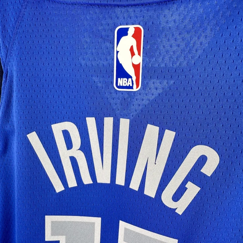 Dallas Mavericks Kyrie Irving #11 Youth Blue Jersey