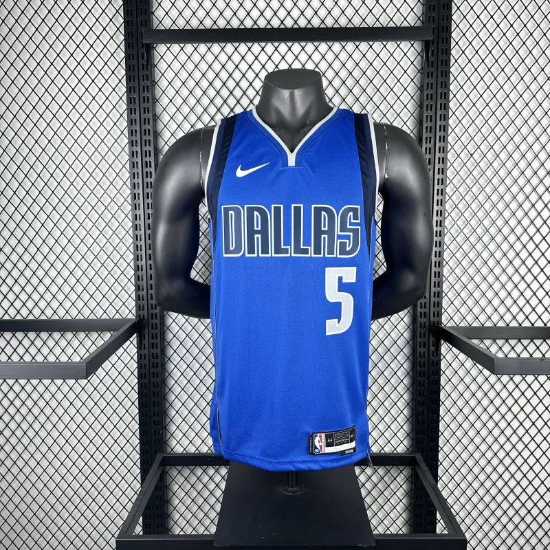 Maillot homme Dallas Mavericks bleu D'Angelo Russell #5