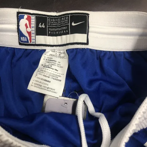 Calções de homem azuis retro dos Los Angeles Lakers