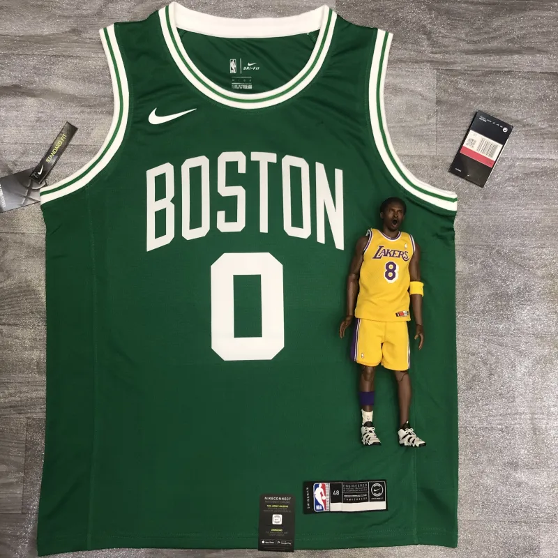 Boston Celtics Retro Jayson Tatum #0 Green Men’s Jersey