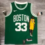 Boston Celtics Retro Larry Bird #33 Green Men’s Jersey