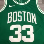 Boston Celtics Retro Larry Bird #33 Green Men’s Jersey