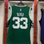 Boston Celtics Retro Larry Bird #33 Green Men’s Jersey