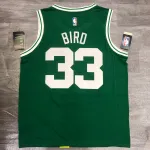 Boston Celtics Retro Larry Bird #33 Green Men’s Jersey