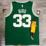 Boston Celtics Retro Larry Bird #33 Green Men’s Jersey
