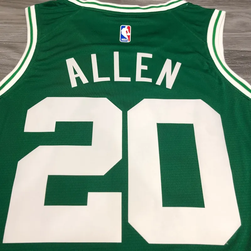 Boston Celtics Retro Ray Allen #20 Green Men’s Jersey
