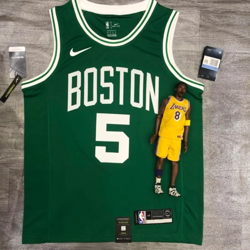Boston Celtics Retro Kevin Garnett #5 Green Men’s Jersey