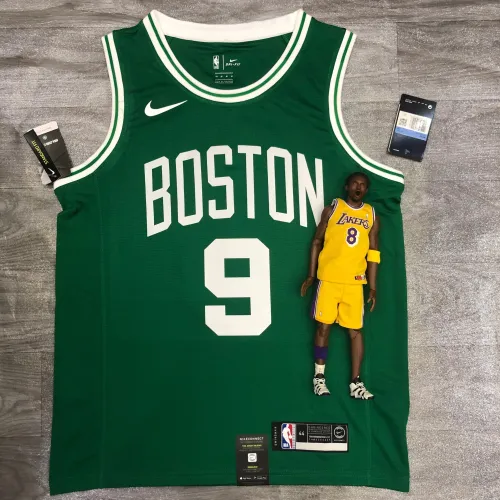 Camiseta Boston Celtics Retro Rajon Rondo #9 Verde Hombre