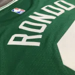 Boston Celtics Retro Rajon Rondo #9 Green Men’s Jersey