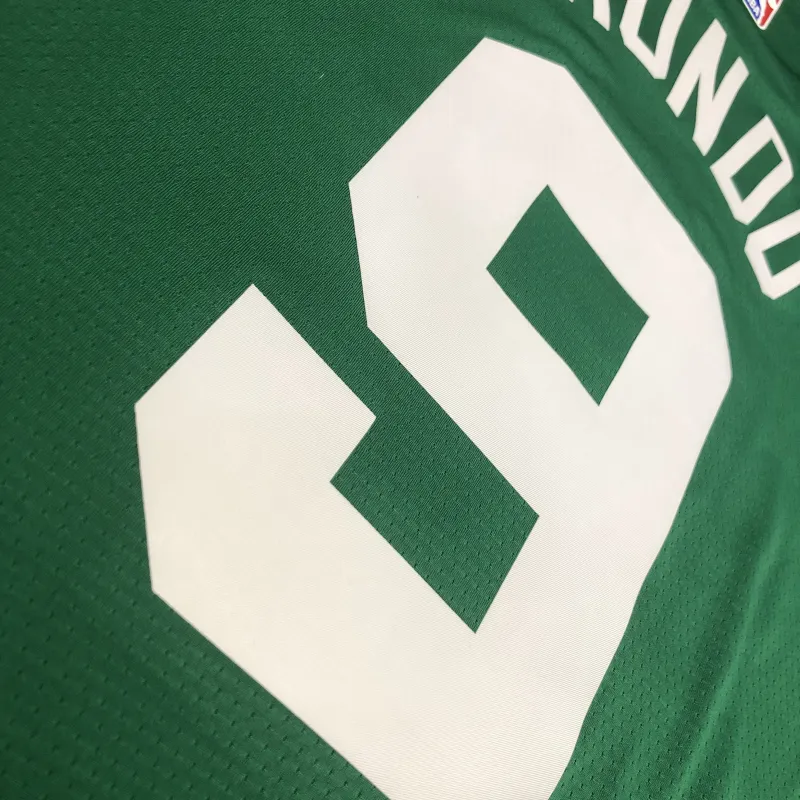Boston Celtics Retro Rajon Rondo #9 Green Men’s Jersey