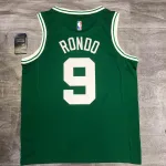 Boston Celtics Retro Rajon Rondo #9 Green Men’s Jersey