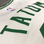 Boston Celtics Retro Jayson Tatum #0 White Men’s Jersey