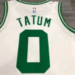 Boston Celtics Retro Jayson Tatum #0 White Men’s Jersey