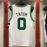 Boston Celtics Retro Jayson Tatum #0 White Men’s Jersey