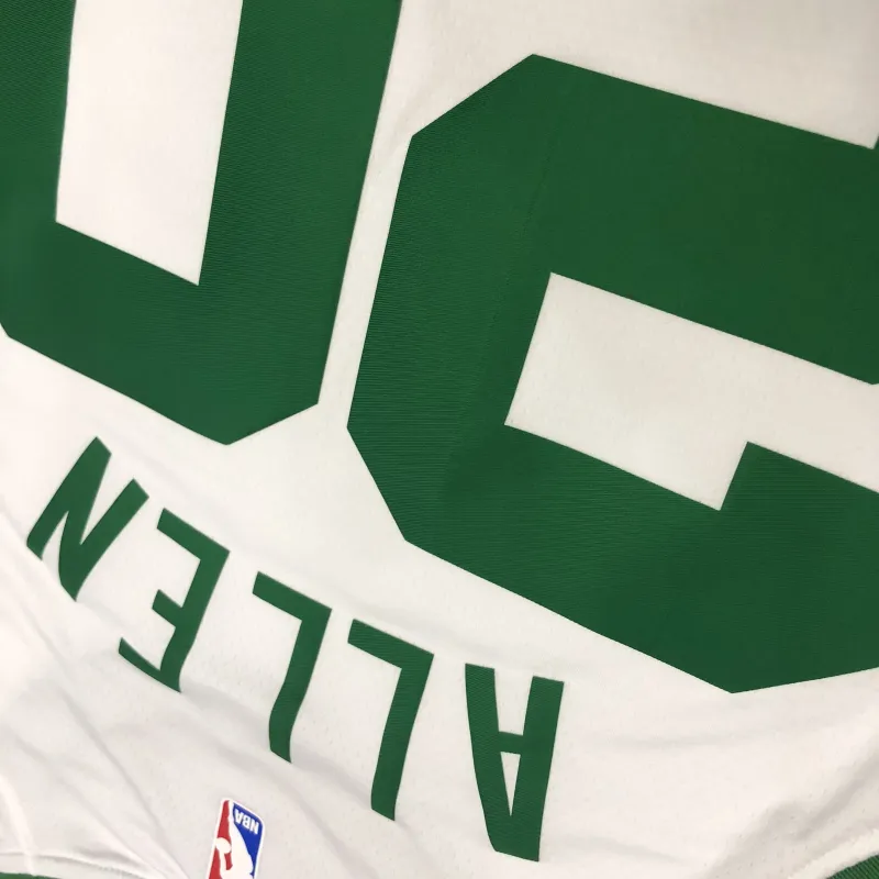 Boston Celtics Retro Ray Allen #20 Weiß Herren Trikot