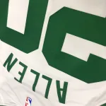 Boston Celtics Retro Ray Allen #20 Weiß Herren Trikot