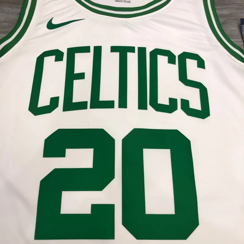 Boston Celtics Retro Ray Allen #20 Weiß Herren Trikot