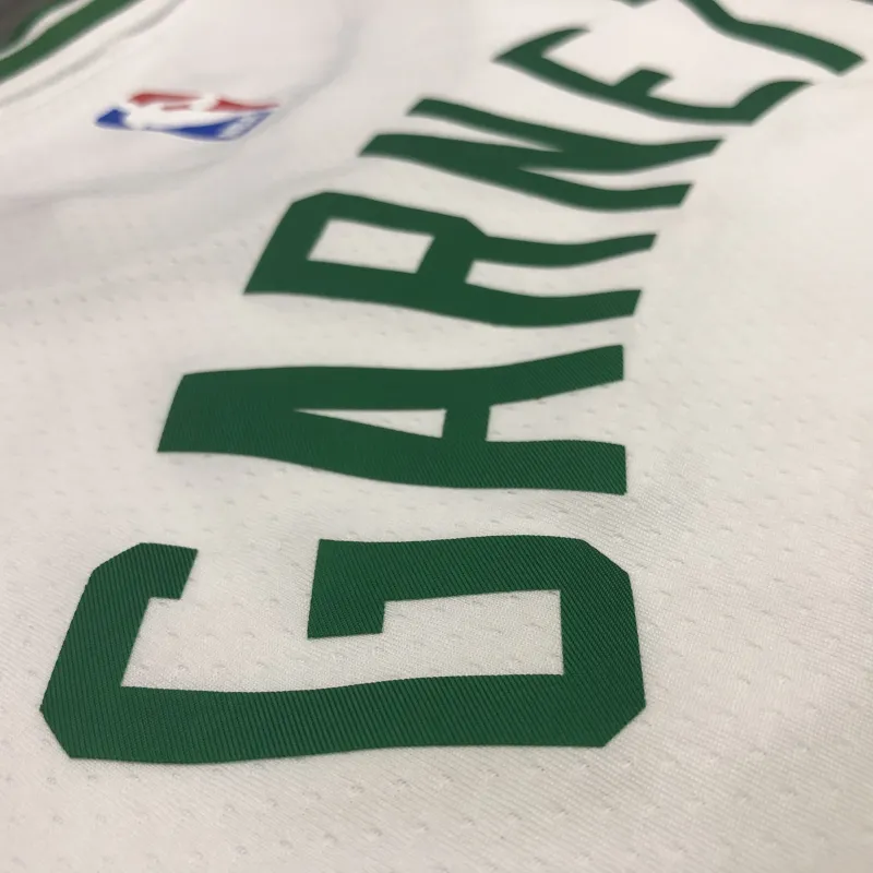 Boston Celtics Retro Kevin Garnett #5 White Men’s Jersey