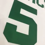 Boston Celtics Retro Kevin Garnett #5 White Men’s Jersey