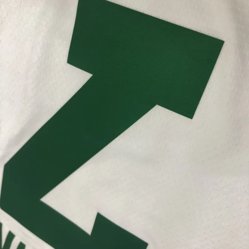 Boston Celtics Retro Jaylen Brown #7 White Men’s Jersey
