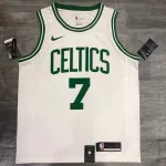 Boston Celtics Retro Jaylen Brown #7 White Men’s Jersey