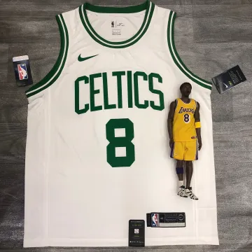 Boston Celtics Retro Kemba Walker #8 White Men's Jersey