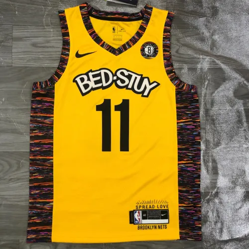 Jersey Hommes Brooklyn Nets Memorial Edition Kyrie Irving #11