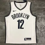 Camiseta de hombre Brooklyn Nets V-Neck Joe Harris #12 Camiseta de hombre de los Brooklyn Nets con cuello en V de Joe Harris #12