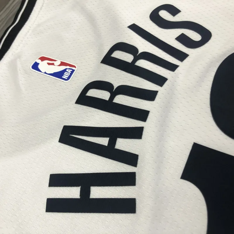 Camiseta de hombre de los Brooklyn Nets con cuello en V de Joe Harris #12