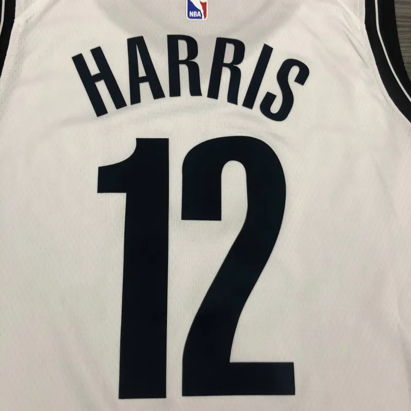Camiseta de hombre de los Brooklyn Nets con cuello en V de Joe Harris #12