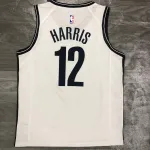 Camiseta de hombre de los Brooklyn Nets con cuello en V de Joe Harris #12