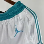 Charlotte Hornets White Men’s Shorts
