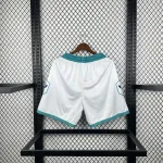 Charlotte Hornets White Men’s Shorts