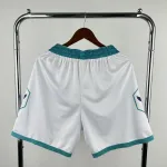 Charlotte Hornets White Men’s Shorts