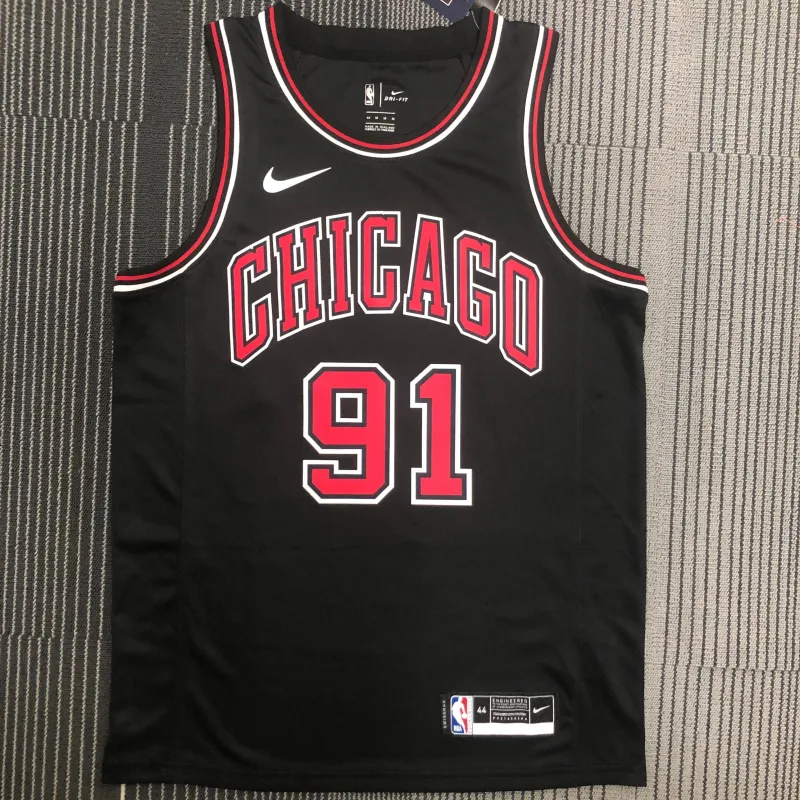 Chicago Bulls Dennis Rodman #91 Men’s Jersey