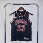 Chicago Bulls Michael Jordan #23 Youth Black Jersey