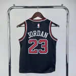 Chicago Bulls Michael Jordan #23 Youth Black Jersey