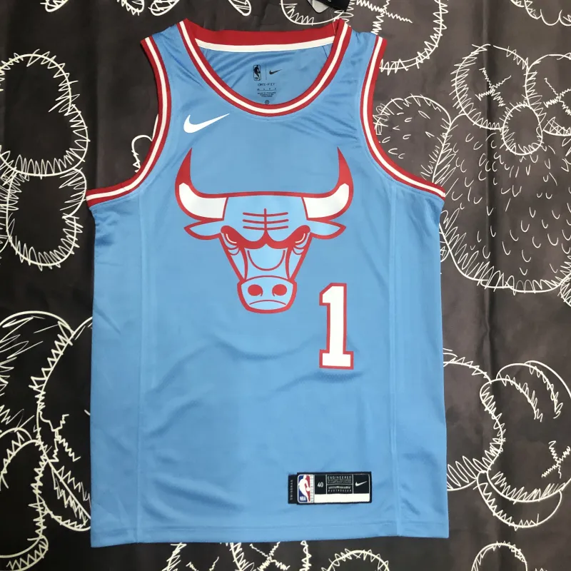 Camiseta de los Chicago Bulls Derrick Rose #1 para hombre